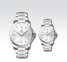 天王手表 間鎢鋼情侶表 商務禮品與情侶時尚的完美選擇